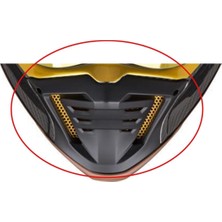 Scorpion Exo Hx1 Carbon Se Çene Havalandırması Altın