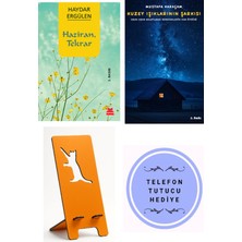 Kırmızı Kedi Yayınevi Haziran Tekrar - Haydar Ergülen + Kuzey Işıklarının Şarkısı + Telefon Tutucu