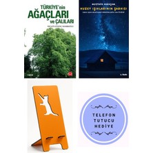 Kırmızı Kedi Yayınevi Türkiye'nin Ağaçları ve Çalıları - Necati Güvenç Mamıkoğlu + Kuzey Işıklarının Şarkısı + Telefon Tutucu