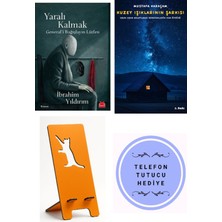 Kırmızı Kedi Yayınevi Yaralı Kalmak - Ibrahim Yıldırım + Kuzey Işıklarının Şarkısı + Telefon Tutucu