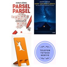 Kırmızı Kedi Yayınevi Parsel Parsel - Murat Ağırel + Kuzey Işıklarının Şarkısı + Telefon Tutucu