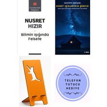 Kırmızı Kedi Yayınevi Bilimin Işığında Felsefe - Nusret Hızır + Kuzey Işıklarının Şarkısı + Telefon Tutucu