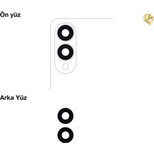 Samsung Galaxy S25 Edge Kamera Lensi Kamera Lensi Sade Lens Kamera Camı Kamera Merceği