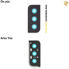 Samsung Galaxy S21 Plus Kamera Lensi Full Siyah Kamera Lensi Sade Lens Kamera Camı Kamera Merceği