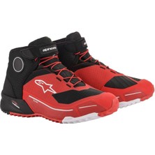 Alpinestars CR-X DryStar Korumalı Motosiklet Botu Kırmızı  Siyah