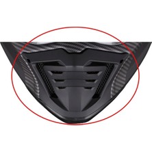 Scorpion EXO HX1 Carbon SE Çene Havalandırması Siyah  Gümüş