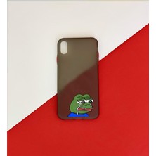 Giftmoda Kurbağa Pepe Tasarımlı iPhone Xs Max Kılıf