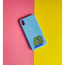 Giftmoda Kurbağa Pepe Tasarımlı iPhone Xs Max Kılıf