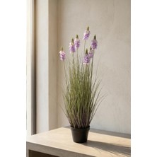 Acar Lila Şebboy Saksılı Yapay Çiçek 90CM