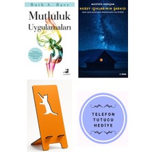 Olimpos Yayınları Mutluluk Uygulamaları - Ruth A. Baer + Kuzey Işıklarının Şarkısı + Telefon Tutucu