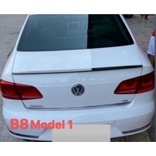 Universal Volkswagen Passat B8 Model 1 Astarlı Plastik Spoiler
