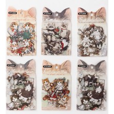 Giftmoda Kedi Sticker 20 Sayfa