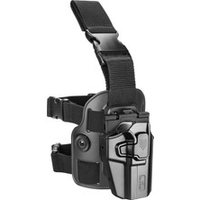 Gun & Flower Gun&flower Universal Level Iı Drop Leg Polimer Holster Bacak Kılıfı - Sağ El