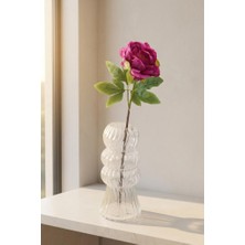 Acar Fuşya Şakayık Tek Dal Yapay Çiçek 61CM