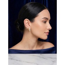 Mia Donna Jewelry Mia Donna Gold Küpe Seti Çoklu