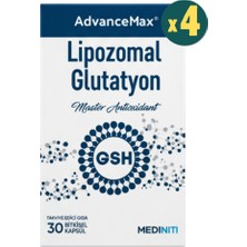Mediniti Advancemax Lipozomal Glutatyon 30 Kapsül 4 Adet Seti