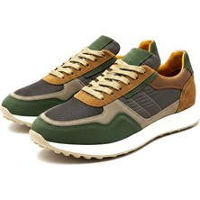 By Barretti Çok Renkli Yeşil Butter Model Sneaker
