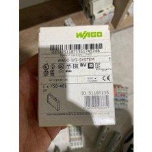 Wago 750-461 2 Kanallı Analog Giriş Modülü PT100 / Rtd Sıcaklık Sensörü Plc I/o