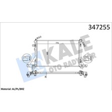 KALE RADYATÖR Kale 347255 - Radyatör Master Iıı-Movano B 2.3dcı-Cdtı 10 Klimal