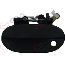 Gva 8691251 - Dış Kapı Kolu Ön Sol Siyah Desenli Accent 94-00