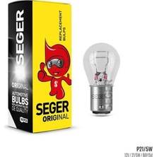 Seger 208680 - Ampul P21/5W 12V 21/5W 1016 BAY15D Standart Yenil