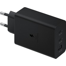 Öz Trend Store Trio 65W 2xpd + Usba Ev Tipi Şarj Aleti 3 ÇIKIŞLI(EP-T6350NBEGWW) Türkiye Garan