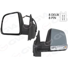 Gva 1029115 - Dış Dikiz Aynası Elektrikli Sol Doblo Iıı 2011 Md.