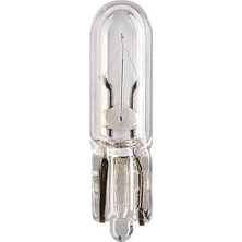 Wolfram 26112 - Ampul 12V T5 1.2 W2X4.6D T5 Küçük Dipsiz 2721