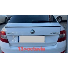 Universal Skoda Octavia 2013- Model  Astarlı Plastik Spoiler