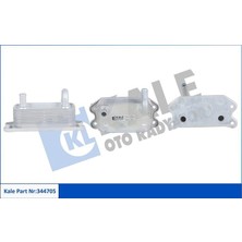 KALE RADYATÖR Kale 344705 - Yağ Soğutucu Volvo S60 2.0t 00 S80 2.8t6 3.0 98-06