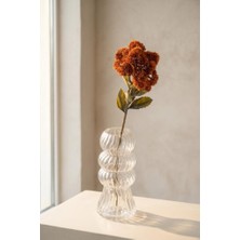Acar Turuncu Sedum Tek Dal Yapay Çiçek 57CM