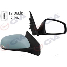 Gva 1011323 - Dış Dikiz Aynası Sağ Megane-Fluence 08 Elektrikli
