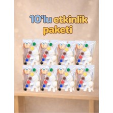 ColorBuddie 10'lu Etkinlik Paketi Kaptan Amerika Boyama Seti | Çocuk Sınıf Aktivite Seti