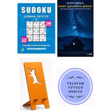 Olimpos Yayınları Sudoku Uzman Seviye - Celal Kodamanoğlu + Kuzey Işıklarının Şarkısı + Telefon Tutucu