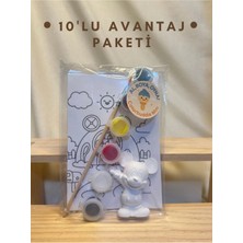 ColorBuddie 10'lu Avantaj Paketi Mickey Mouse Al-Boya-Oyna Boyama Seti