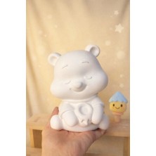 ColorBuddie Winnie The Pooh Boyanabilir Beton Obje 18 cm | Çocuklar Için Boyama Biblosu