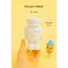 ColorBuddie Kurşun Asker Boyanabilir Biblo – 12 cm | Atölye & Hobi Için Özel Tasarım