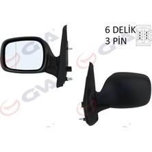 Gva 1016131 - Dış Dikiz Aynası Sol Kangoo 01 Elektrikli Isıtmalı