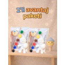 ColorBuddie 2'li Avantaj Paketi Kaptan Amerika Boyama Seti | Çocuk Aktivite Seti