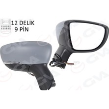 Gva 1014820 - Dış Dikiz Aynası Sağ Elektrikli Isıtmalı Sinyalli