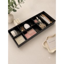 Saypos 6 Bölmeli Çok Amaçlı Çekmece Içi Düzenleyici Takı, Makyaj, Ofis Organizeri 36,5X15,5X6CM