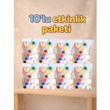 ColorBuddie 10'lu Etkinlik Paketi Kaptan Amerika Boyama Seti | Çocuk Sınıf Aktivite Seti