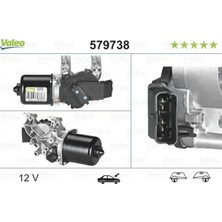 Valeo 579738 - Silecek Motoru Ön Clıo Iıı 06/05