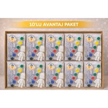 ColorBuddie 10'lu Avantaj Paket Batman Al Boya Oyna Boyama Seti 6 Renk