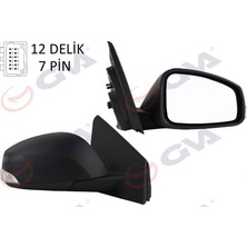 Gva 1011321 - Dış Dikiz Aynası Sağ Megane-Fluence 08 Elektrikli