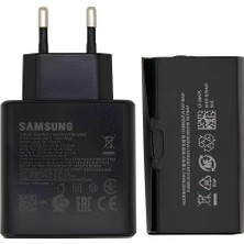 3 Easy Tekno 1 Yıl Samsung Galaxy A54 5g Uyumlu 45W Type-C Super Hızlı Şarj Aleti Adaptör - Ithalatçı Garantili