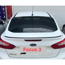 Universal Ford Focus 3 Model Boyalı Plastik Spoiler