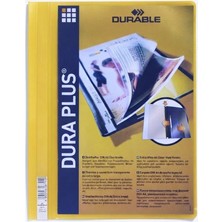 Durable Duraplus Cepli Telli Dosya Dosyalama Aparatlı Sarı