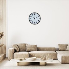 Nikaa Shop Pure Krem 36 cm Klasik Duvar Saati
