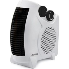 TeknoKapsül Jopus 2000W Elektrikli Fanlı Isıtıcı, Termostatlı, Sıcak-Soğuk Hızlı Isıtma, 25 M² Alan